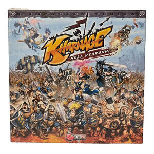 Kharnage Hell Yearghh Board Game Card Game NEW SEALED Devil Pig Asmodee